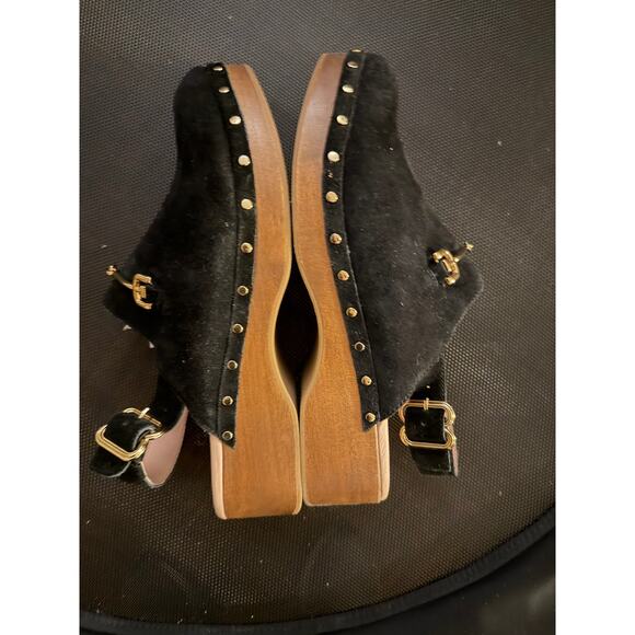 Sam Edelman Suede Women's Size 10 Slingback Clog, GUC - Picture 3 of 4